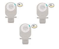 SenSura Mio 1-Piece EasiClose Wide Drainable Pouch, Standard Wear Flat w/Full-Circle Filter, Maxi 7.1 x 5.5 x 2 Inch 10471, (3 Pack (10 Count))