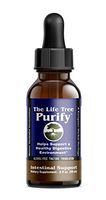 Purify - Certified Organic Advanced Intestinal Support and Microbial Cleanse for Humans and Pets - Contains no Wormwood - 2 fl oz Tincture Formulation.