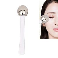 Eye Massager, Mask Spoon Spoon Wrinkle Eye Cream for Dark Face Massager for Wrinkle Beauty Tool - White