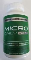 Micro Daily Supplement; 1 Month Supply. MMF Maximum Micronutrient Formula (Capsule in Bottle)
