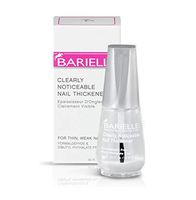 Barielle Clearly Noticeable Nail Thickener, Top Coat Instantly Thickens Nails Up To 50%, Perfect for Damaged Nails, Quick-Drying, Heals Cracked, Split, or Peeling Nails, Promotes Nail Growth, .5 Ounce