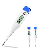 Best Digital Fahrenheit Thermometer, Rectal and Oral Thermometer for Adults and Babies, High Precision Thermometer for Fever, Accurate and Fast Readings (3 pcs)