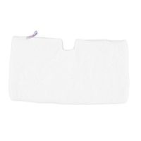 uxcell Polyester Canteen Self-adhesive Water Absorbing Floor Cleaning Sweeping Mop Head White