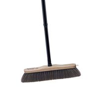 Premium Horsehair Broom Natural Bristles, Durable Beach Wood Brush Head Genuine Horse Hair Bristles, Swiss Made Sweeping Broom - Parquet, Solid Hardwood Floor, Tile Surfaces, Anti-Scratch. by Superio