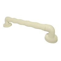 Keeney PP19951 16 In. Interlock Polymer Grab Bar, Almond