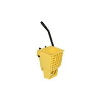 Continental SW12YW, Yellow 12-32 Oz. Splash Guard Side-Press Wringer (Case of 1)