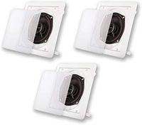 Acoustic Audio S191 in Ceiling/in Wall 3 Speaker Set 2 Way Home 600 Watt S191-3S