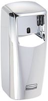 Rubbermaid Commercial Products 1793539 Standard Odor-Control Aerosol Dispenser with LED Display, Chrome