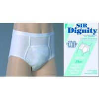 Sir Dignity Plus Briefs-Size Extra Large Waist / Hip 42" - 44" - Each 1