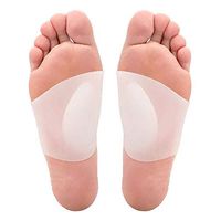 Gel-Arched Support for Soft Gel Sleeve Support and Pain Relief for Flat and Plantar Fasciitis - Female and Male Arch Support Pads. (3.9 * 3.5 * 1.57 inches)
