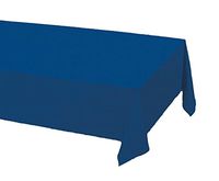 24 pcs (1 case) of Plastic Heavy Duty Premium tablecloths 54" x 108" - Navy Blue