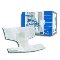 ATTENDS Incontinent Brief Attends Tab Closure Large Disposable Heavy Absorbency (#BRB3096, Sold Per Case)
