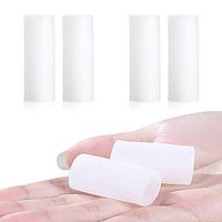 2 Pairs Gel Toe Cap and Protector - Cushions to Protect The Toe and Prevent Corns, Callus , Blistering and Reduce Friction, Silicone Toe Protector for Women and Men (1.97H x 0.71D1 inches)