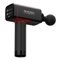 Percussion Massage Gun, Meresoy K1 2600Ahm Cordless Portable Professional Deep Tissue Muscle Fascia Massager Gun for Relieving Muscle Soreness with 4 Variable Speeds and 6 Massage Heads (Black)