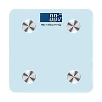JXSHQS APP Smart Weight Scale Electronic Human Health Scale Measuring Fat Scale Accurate Body Fat Scale Bluetooth Body Fat Scale (Color : White, Size : 2828cm)