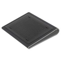 Lap Chill Mat, Dual Fan, USB, 12 x 15.1 x 2.2, Black