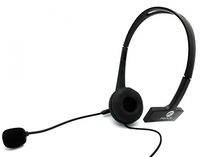 WIRED Headset MONO Handsfree Headphone 3.5mm Earphone Boom Microphone Single Earbud [Black] for Sprint HTC One A9 - Sprint HTC One M8 - Sprint HTC One M9 - Sprint HTC One Max