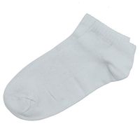 Buorsa 10 Pairs White White Disposable Socks Travel Portable Disposable Replacing Stretchy Socks for Sport Business Travel