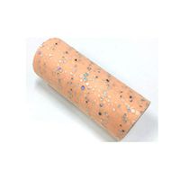 PinShang 15CMx25Yard Glitter Sequin Tulle Roll for Wedding Birthday Party Dress Decoration C11 Light Orange