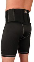 Jox Mens Core and Back Support Compression Shorts with Hot and Cold Therapy