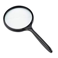 DUBYU Professional Magnification Magnifier 100mm Large Mirror Crank 10x Glass Lens Old Man Reading Repair Read Newspapers Jewelry Appraisal