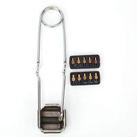 Garosa 1pc Flints Spark Lighter Square Nickel-Plated Steel Flint Spark Torch Igniter Welding Accessories Flintstones Acetylene Gas Igniter with 10pcs Igniter Flints
