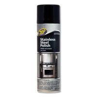 Zep Commercial Stainless Steel Polish, 14 oz Aerosol, 12/Carton (ZPEZUSSTL14CT)