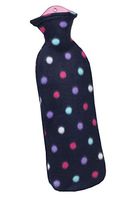 Stylish Washable Rectangular Hot Water Bottle with Cover 1 L -05