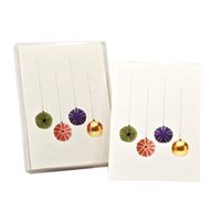 Earth Sky + Water - Sea Urchin Christmas Notecard Set - 8 Blank Cards with Envelopes