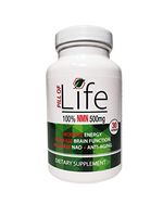 100% NMN Supplement, Stabilized Form, 500mg Per Serving (Nicotinamide Mononucleotide, No Fillers) US Third Party Tested, Anti-Aging Boost Health, Energy, Focus , NAD+ (500mg Per Cap, 30 Capsules)