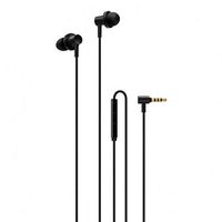 Xiaomi Professional Store Hybrid Dual Mi Hybrid Earphone in-Ear Headphones Multi-Unit Circle Iron Mixed Piston Earphones, Silver (ZBW4423TY) - 2nd Generation