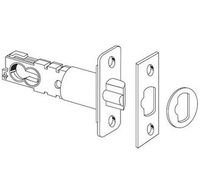 Schlage 16-211 2 3/8" or 2 3/4" Replacement Deadlatch with Triple Faceplate Opti, Aged Bronze