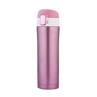 ZHENQ Stainless Steel ml Thermos Thermos Drinking Water Kettle Thermos Cup Solid Color, Corrosion-Resistant Solid Stainless Steel Environmentally Friendly, Durable. (Color : A)
