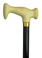 Cane Alum Black/Ivory Handle Cane