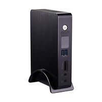 FOXCONN AT-7330 Intel Core i3-3227U 1.9GHz Intel HM76 DDR3 SATA3&USB3.0 V&GbE NanoPC Barebone System (Black) (SSD 120, RAM 4)