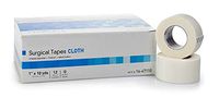 Medical Tapes. Case of 144 Surgical Tapes 1" x 10 yds. Non-sterile Cloth Tape for dressings and Medical Devices. Pressure-Sensitive Adhesive Tapes. Hypoallergenic, Latex-Free.