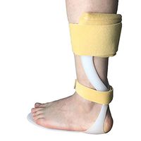 XMJESS AFO Ankle Foot Orthosis Foot Ankle Brace Support Night Splint for Drop Foot (Left Leg, Small)