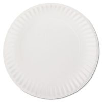 AJMPP9GREWH - Ajm White Paper Plates