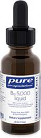 Pure Encapsulations - B12 5000 Liquid - 5,000 mcg Vitamin B12 (Methylcobalamin) Liquid for Nerve Health and Cognitive Function - 1 fl. oz.