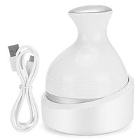 Duevin Electric Head Massager Waterproof Vibrating Scalp Massager Health Care Massager(White)