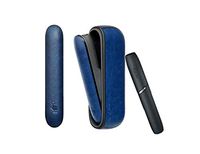 [PU Case for IQOS 3.0] Electronic Cigarette Soft Holder Pocket Charger Cover Full-Protective Case from Impact, Dust, Scratch (Blue)