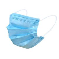 50PCS Disposable 3-Ply Face Masks Breathable Anti Dust Facial Mask Ear Loop Style