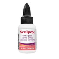 Polyform Sculpey Glaze, 1-Ounce, Satin