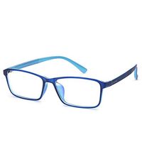 Jcerki Blue Light Filter Nearsighted Distance Glasses -0.50 Strength Men Women Anti Eyestrain UV Blocking Myopia Eyeglasses **These are not Reading Glasses**