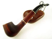 New Pear Root Wooden Handcrafted Tobacco Smoking Pipe "Finnish Pipe" - Best Price in Fps!