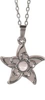 AngelStar Floral Star Blessed Magnifier Decorative Pendant, 21"