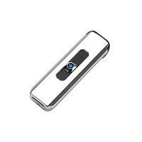 Aleola Lighter Electric Lighter Windproof Double ARC Plasma Lighter USB Rechargeable Flameless Collectible Lighter