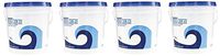 Boardwalk HURACAN40 Low Suds Industrial Powder Laundry Detergent, Fresh Lemon Scent, 40lb Pail (4-(Pack))