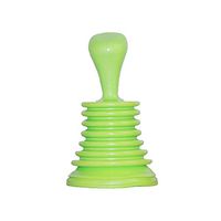 re2chiOngs Household Sink Dredge Device,Kitchen Powerful Sink Drain Pipe Pipeline Dredge Suction Cup Toilet Plunger - Green