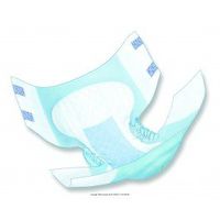 Wings Choice Plus Quilted Briefs-Waist / Hip 45" - 58" Size Large - Pack of 12